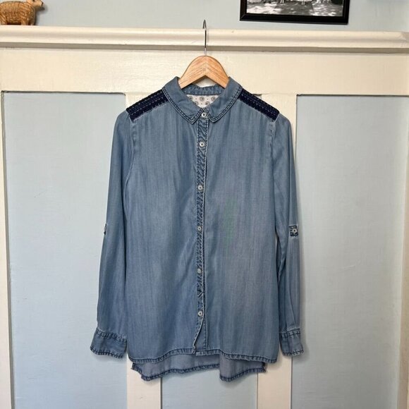 Anthropologie Holding Horses Dakota Embroidered Shirt - Picture 1 of 10